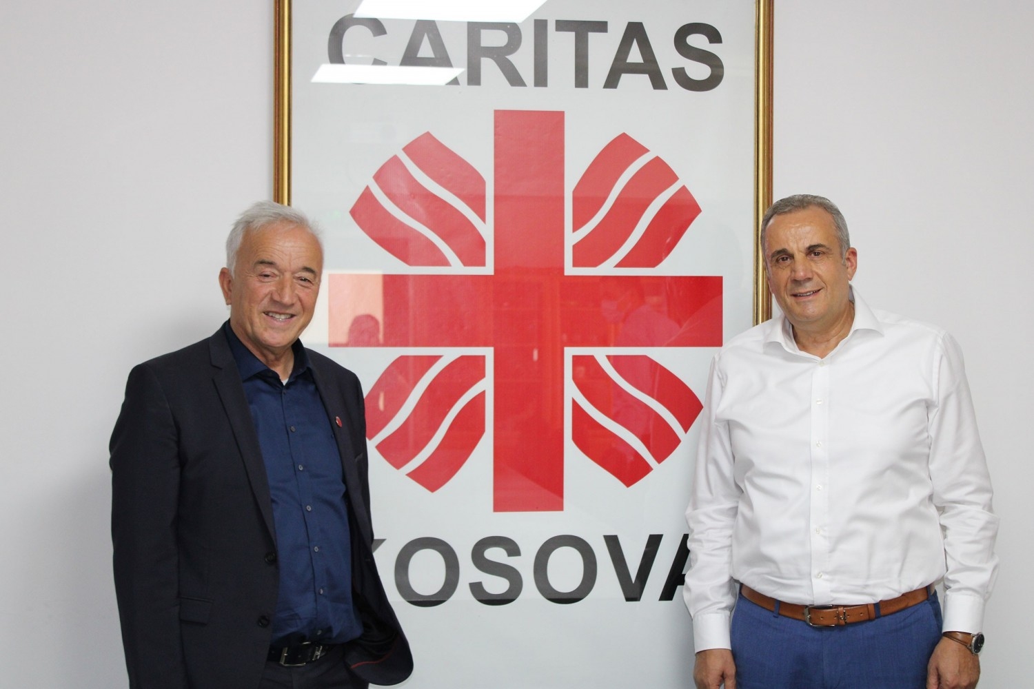 Kryetari i Shtimes z. Naim Ismajli vizitoj Caritas Kosova 