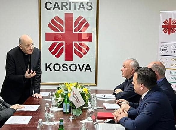 “Caritas Kosova është zemra e Zotit në Kosovë” - Shkëlqësia e Tij, Delegati Apostolik, Imzot Jean-Marie Speich.