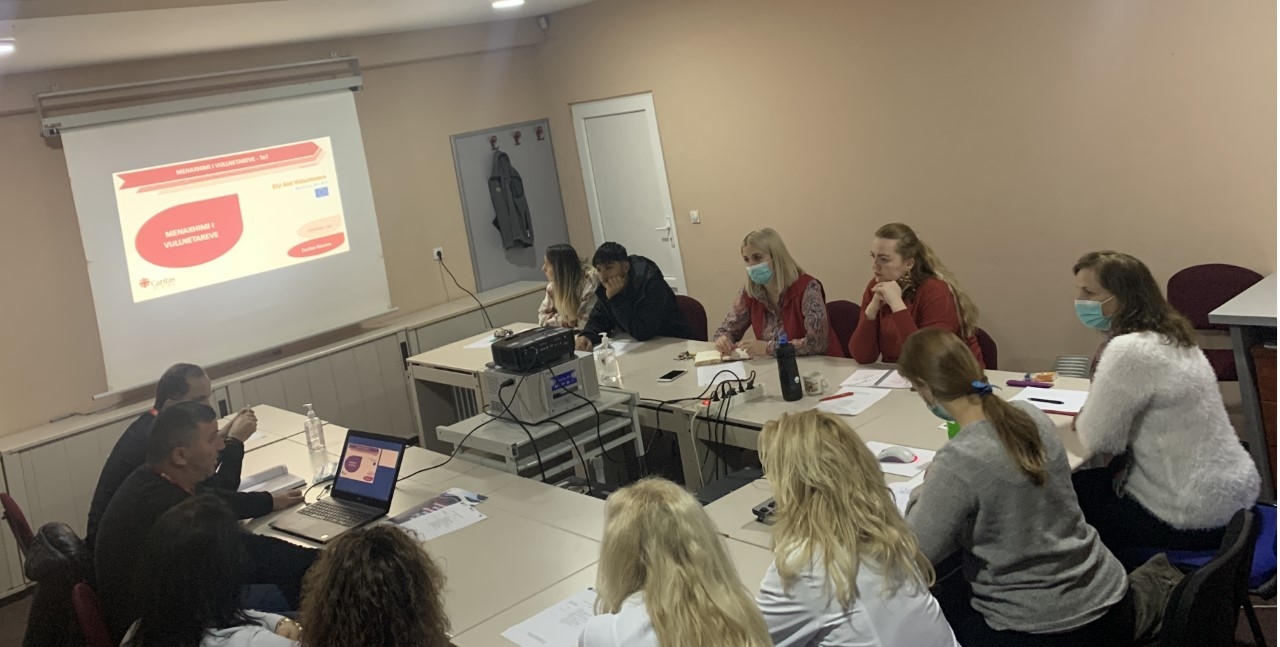 Trajnimi i stafit të Caritas Kosova për Menaxhimin e Vullnetarëve 